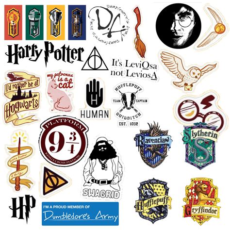 Harry Potter Stickers Printable